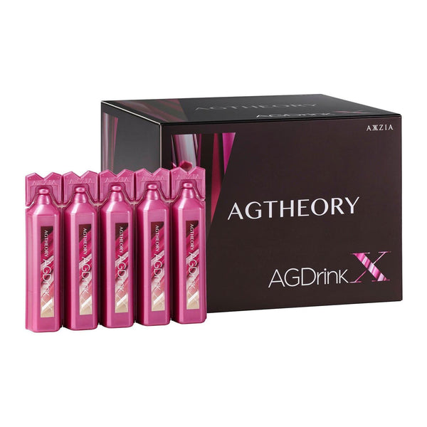 AXXZIA AG Theory AG Drink X – 30 Bottles | Power & Beauty Collagen Supplement