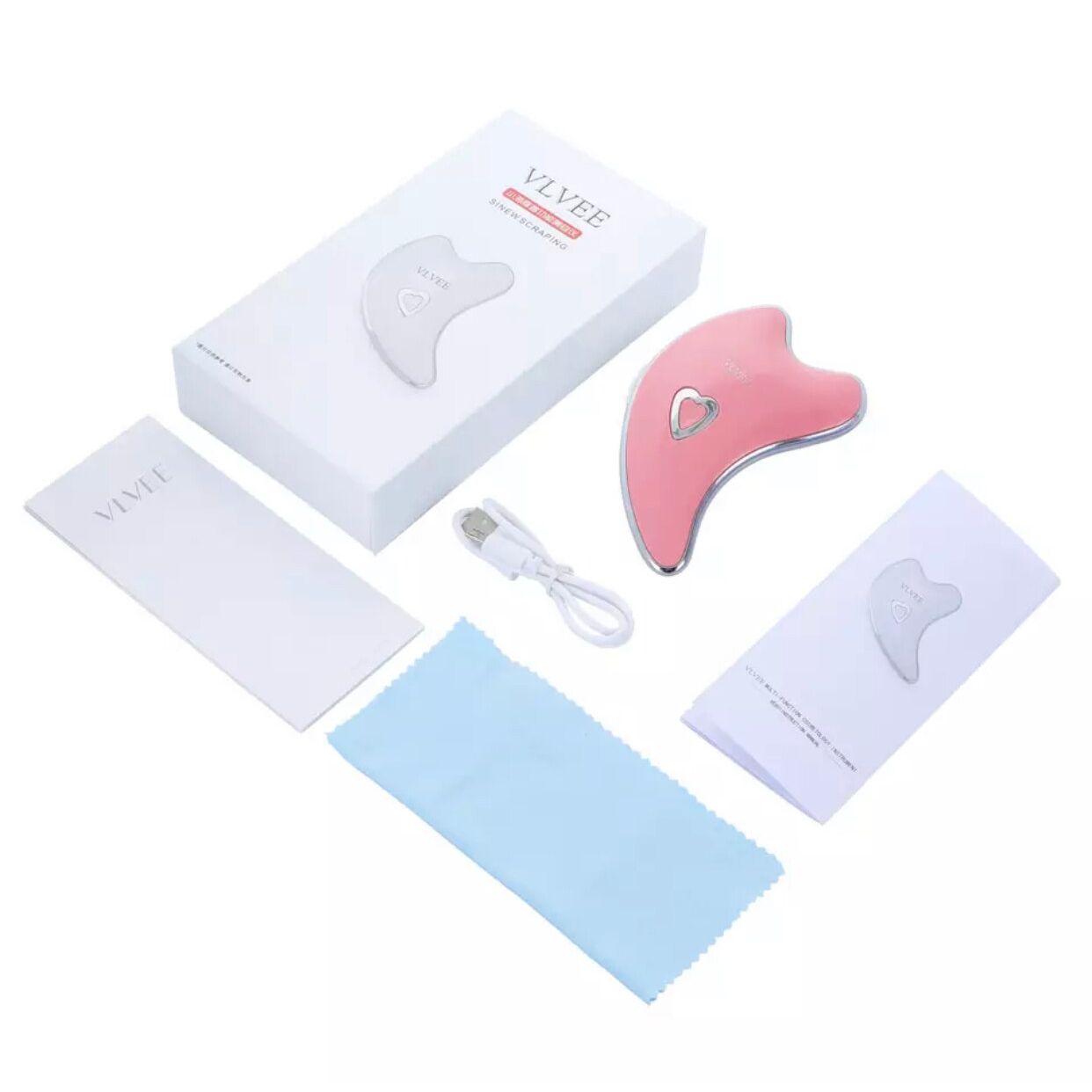 Electric Scraping Face Neck Body Massager Lifting Slimming