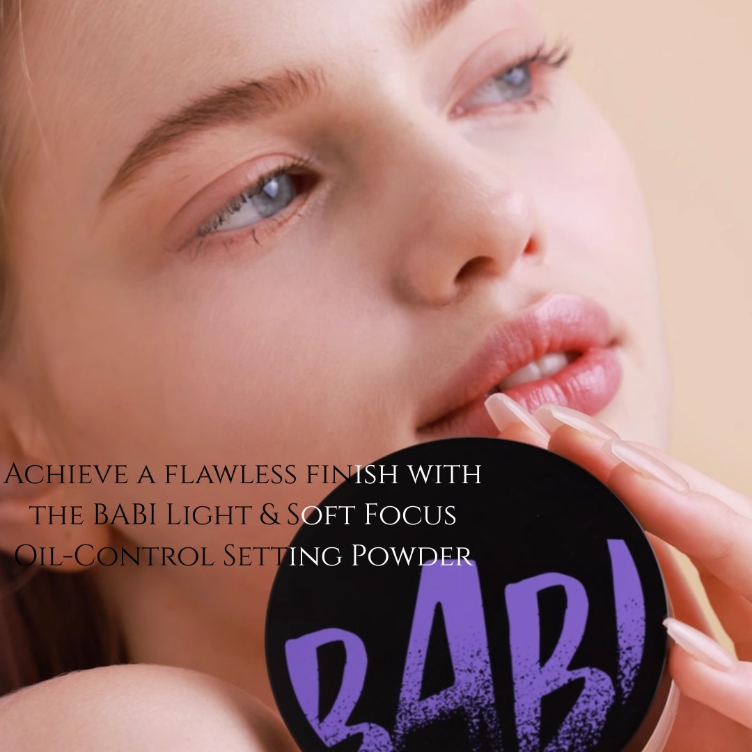 BABI Light & Soft Focus Oil-Control Setting Powder 5g – Flawless