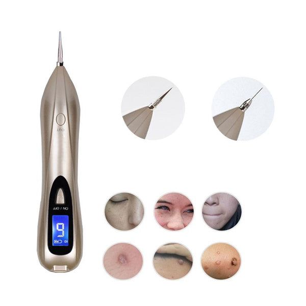 Laser Plasma Pen with LCD Display – Skin Tag, Mole, Wart & Tattoo Removal Tool | Professional-Grade Spot Removal Device
