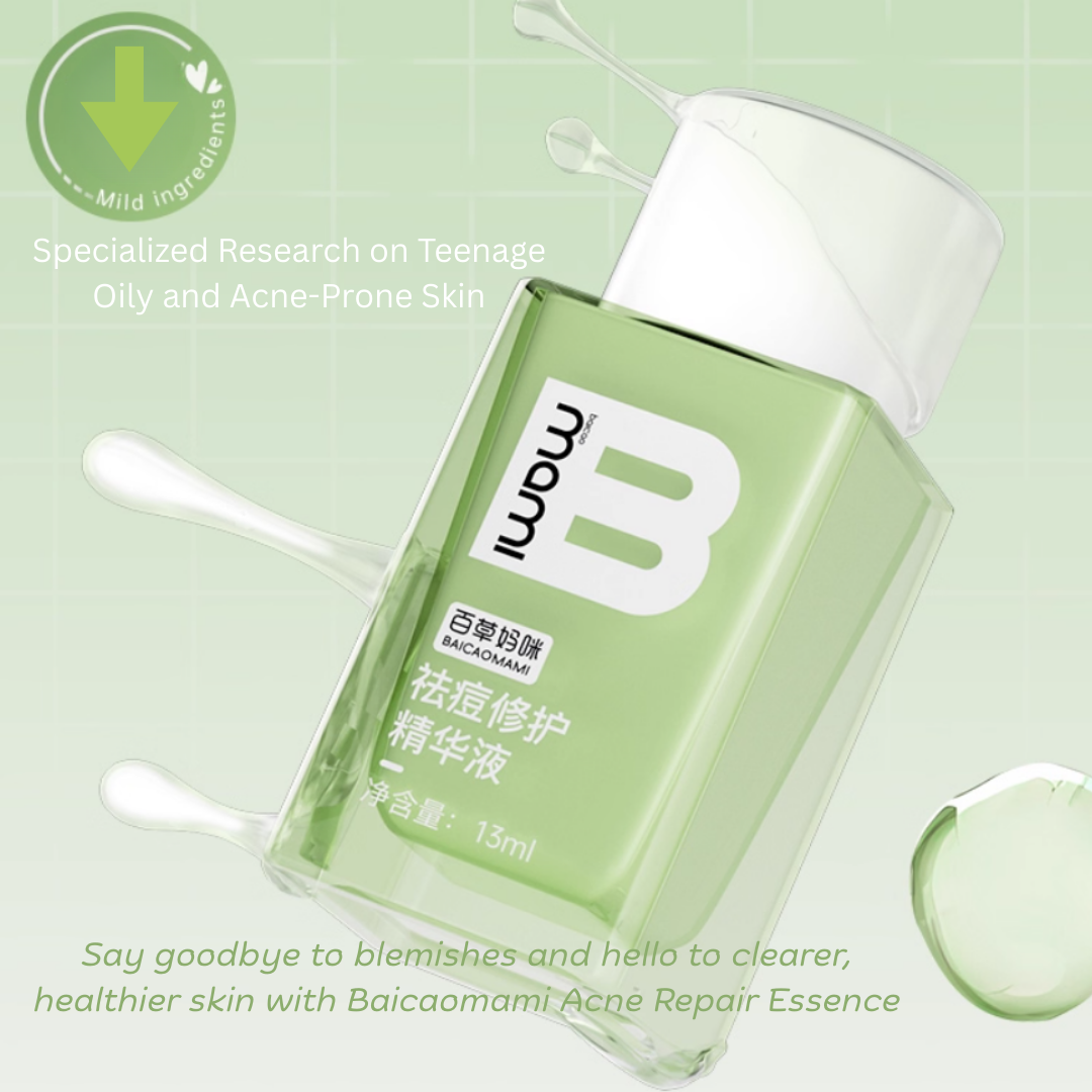 Baicao Mami Acne Repair Essence 13ml - Targeted Blemish Care