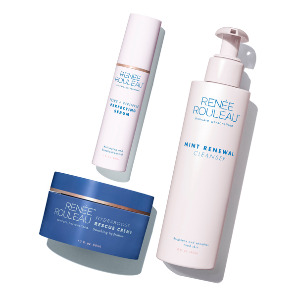 Renee Rouleau The Basic Skin Care Collection: Skin Type 6 | Complete Routine for Clogged Pores, Blemishes & Uneven Texture