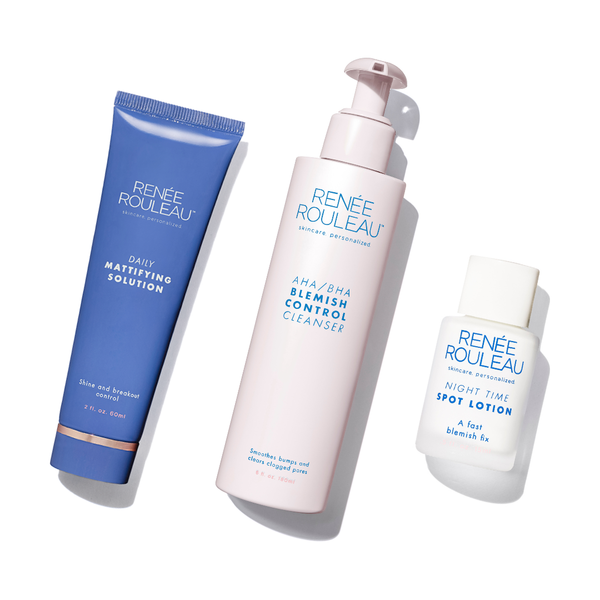 Renee Rouleau The Basic Skin Care Collection: Skin Type 1 | Daily Routine for Oily, Acne-Prone Skin with Frequent Breakouts