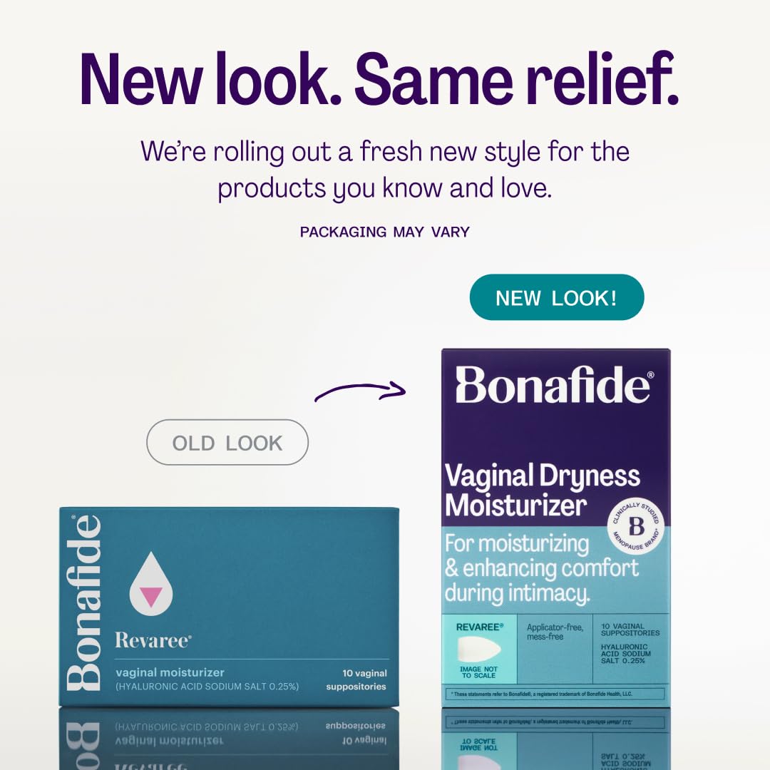 Bonafide Clairvee + Revaree – 1 Month Supply | Vaginal Odor & Dryness Relief, Clinically Proven