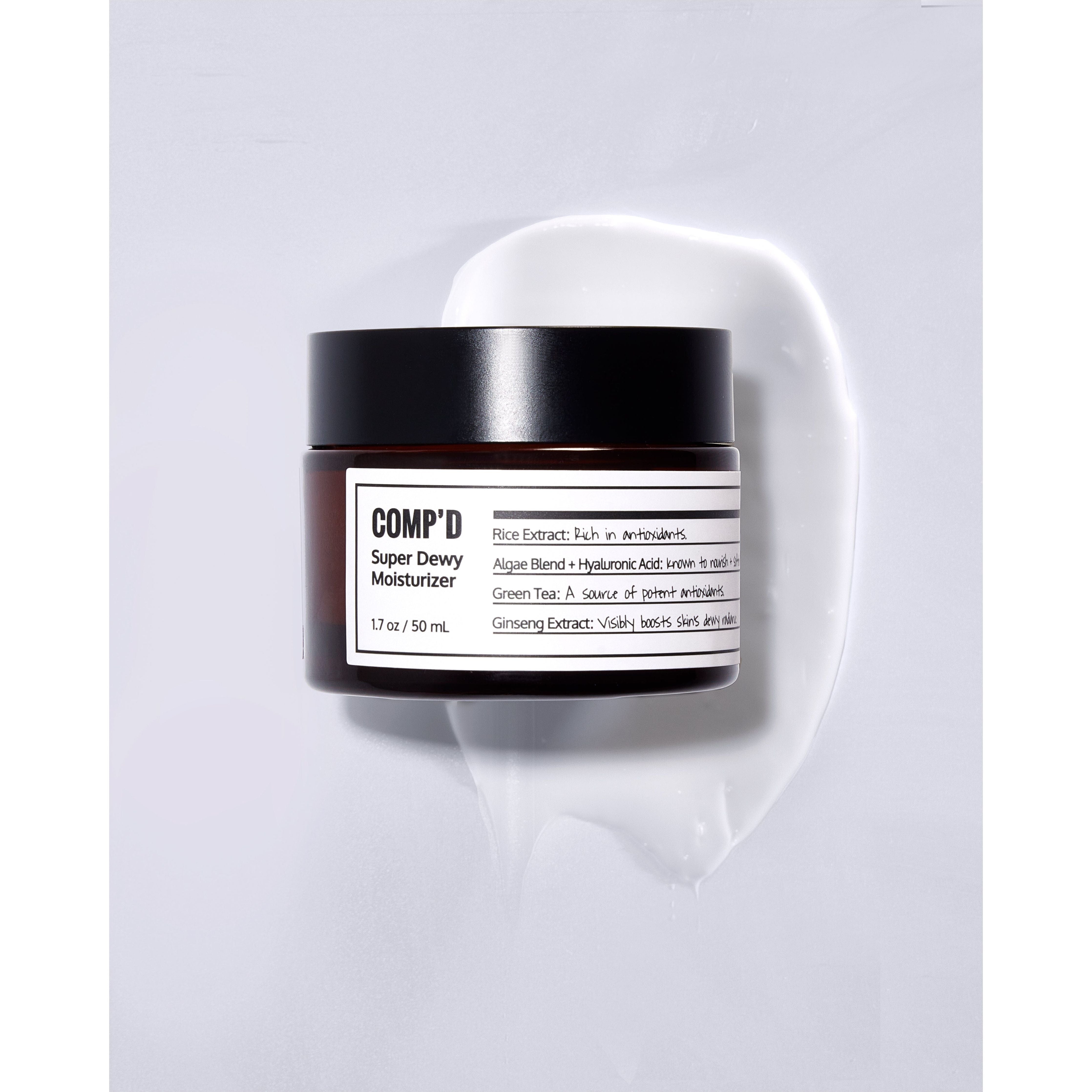 Comp’d Super Dewy Moisturizer - 50ml | Hydrating & Antioxidant-Rich Glow Cream