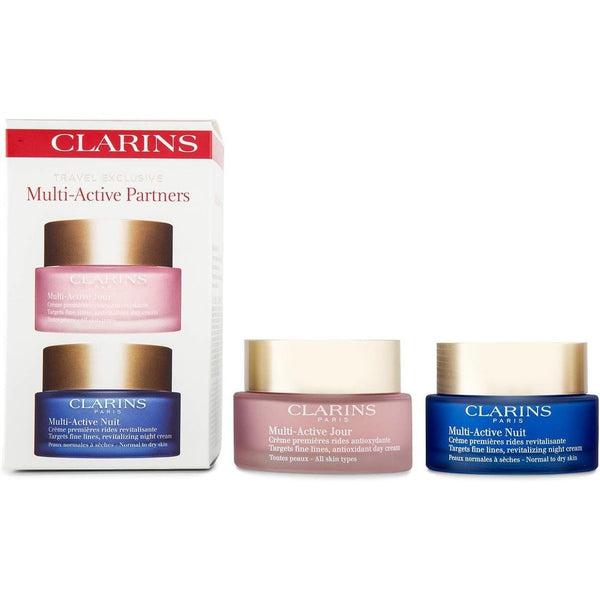 Clarins Multi-Active Day & Night Cream 2 x 50ml (Two Pack) - Radiant Glow