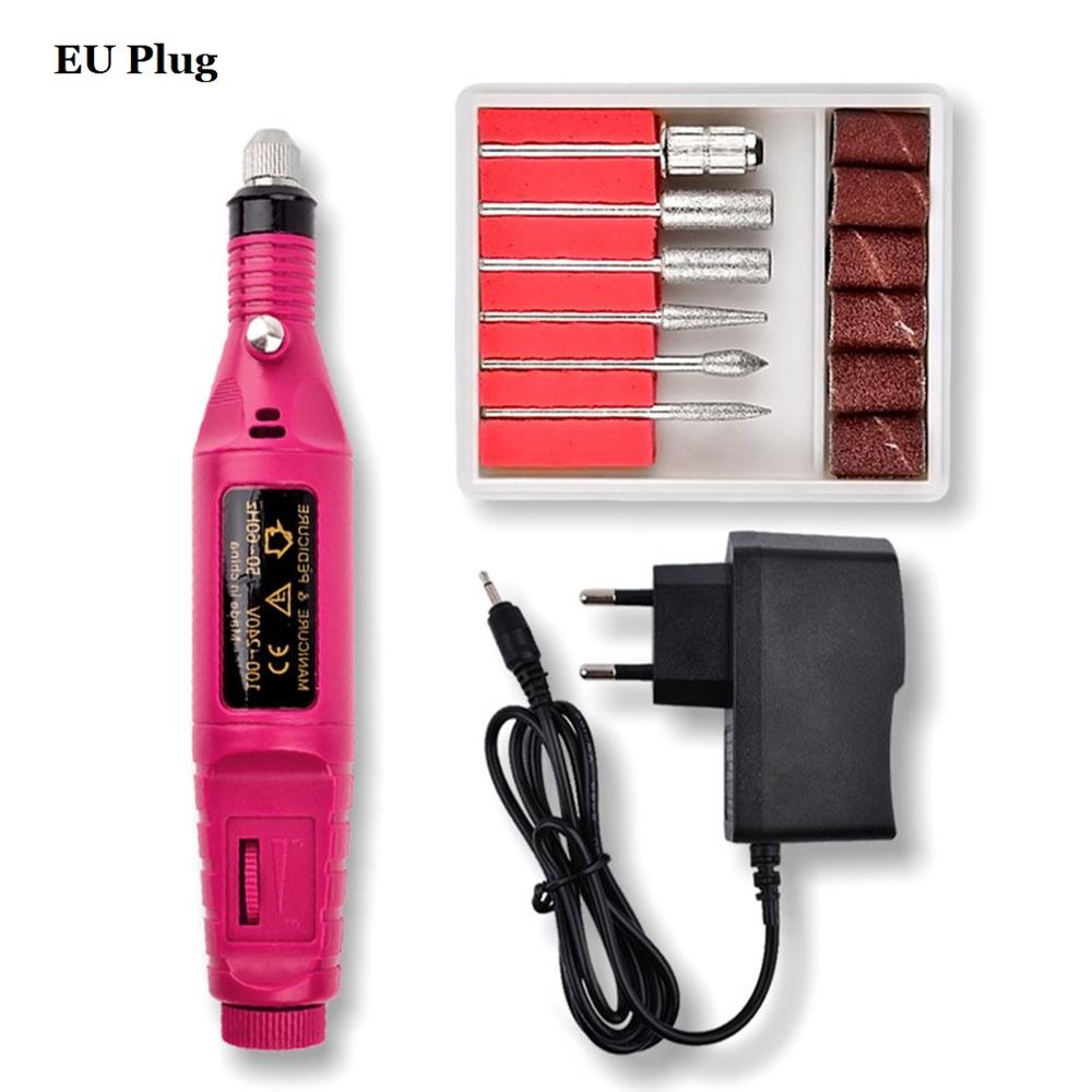 Electric Nail Drill Kit 10 pcs Set – Professional Nail Care