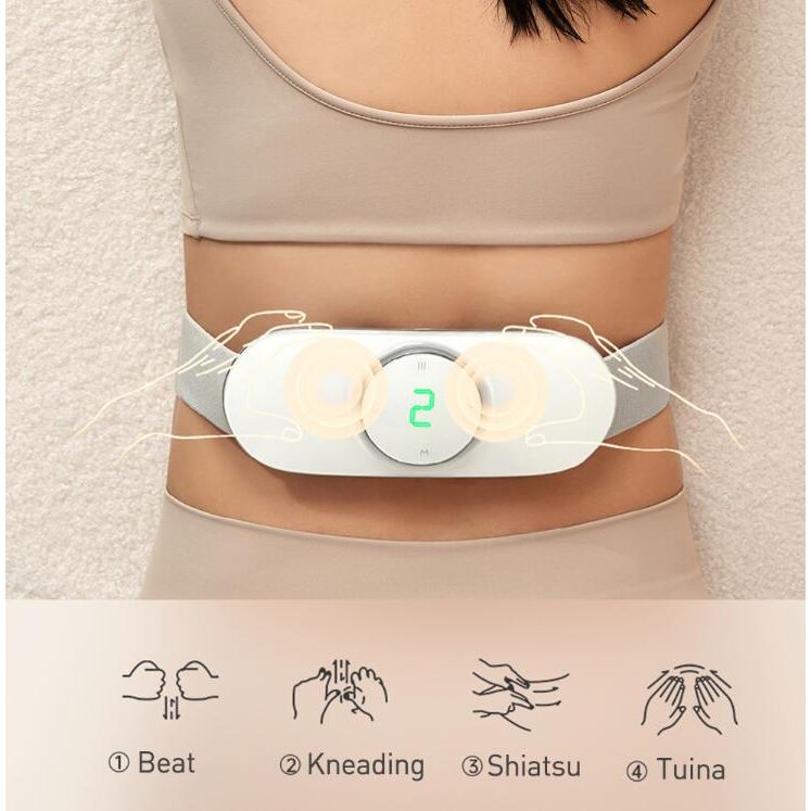 Lumbar Waist Massager Belt – Heating Spine Therapy for Back & Disc Relief