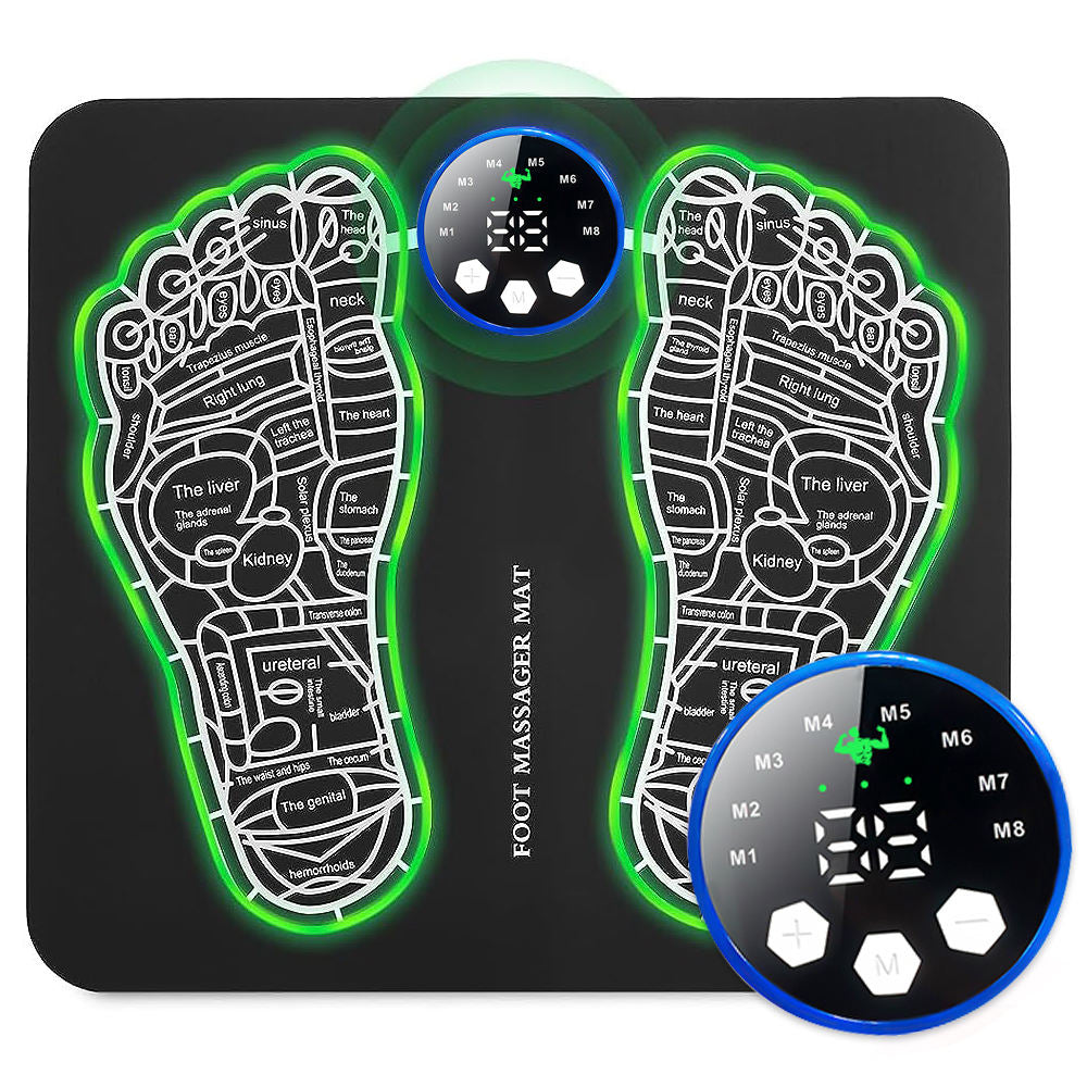 EMS Foot Stimulator – USB Electric Foot Massager Mat for Muscle Recovery & Blood Circulation