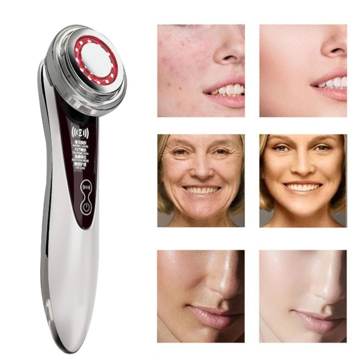 EMS Mesotherapy Facial Care Device – Electroporation Face Lifting & Firming Skin Tightening Beauty Instrument