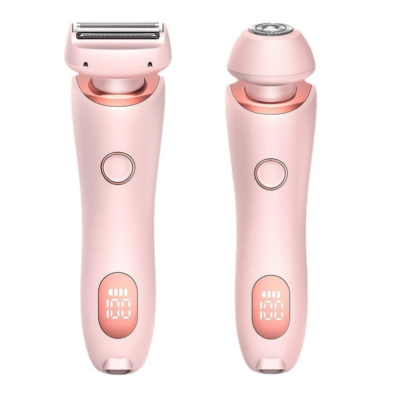 Dual-Head Women’s Electric Hair Removal Device – Precision Trimmer & Shaver for Face and Body