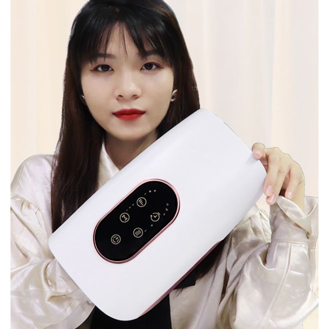 Smart Hand Massager with Heat – Hot Compress, Kneading & Airbag Pressure Therapy for Pain Relief