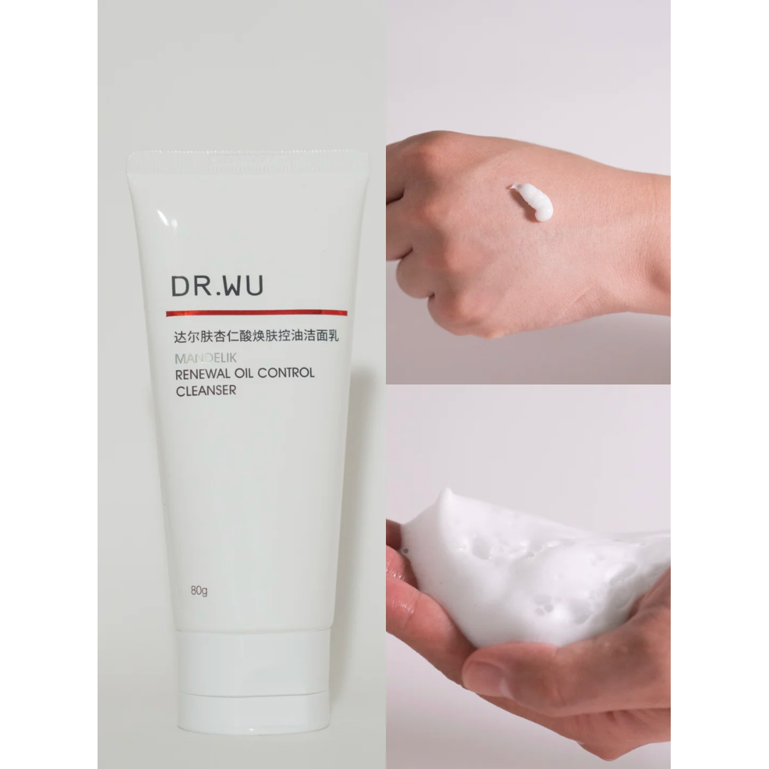 DR. WU Mandelik Renewal Oil Control Cleanser 80g – Oil Control