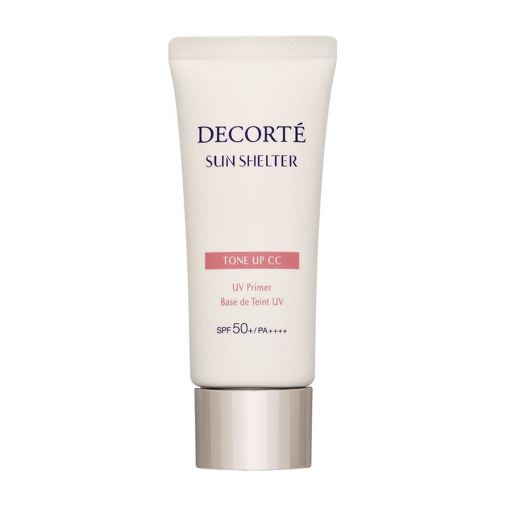 Decorté Sun Shelter Tone Up CC UV Primer SPF 50+ – 35g | Hydrating, Brightening & Long-Lasting Protection