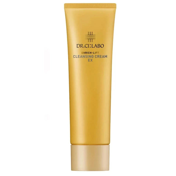 Dr.Ci:Labo Enrich Lift Cleansing Cream 3-in-1 Facial Cleanser – 120g | Advanced Aging Care & Radiance Boosting Cleanser