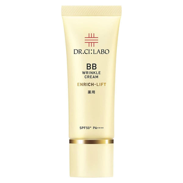 Dr.Ci:Labo Enrich Lift Wrinkle Smoothing BB Cream SPF50+ – 30g | Anti-Aging, Firming, & UV Protection