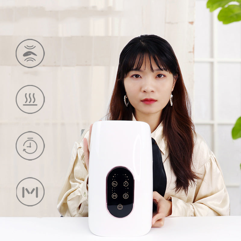 Smart Hand Massager with Heat – Hot Compress, Kneading & Airbag Pressure Therapy for Pain Relief