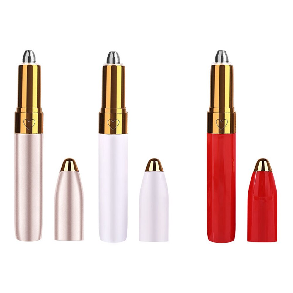 Lipstick Eyebrow Trimmer Pen – Painless Precise Shape