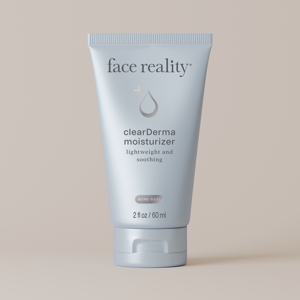 Face Reality Skincare ClearDerma Moisturizer – 59ml | Lightweight, Acne-Safe Hydration