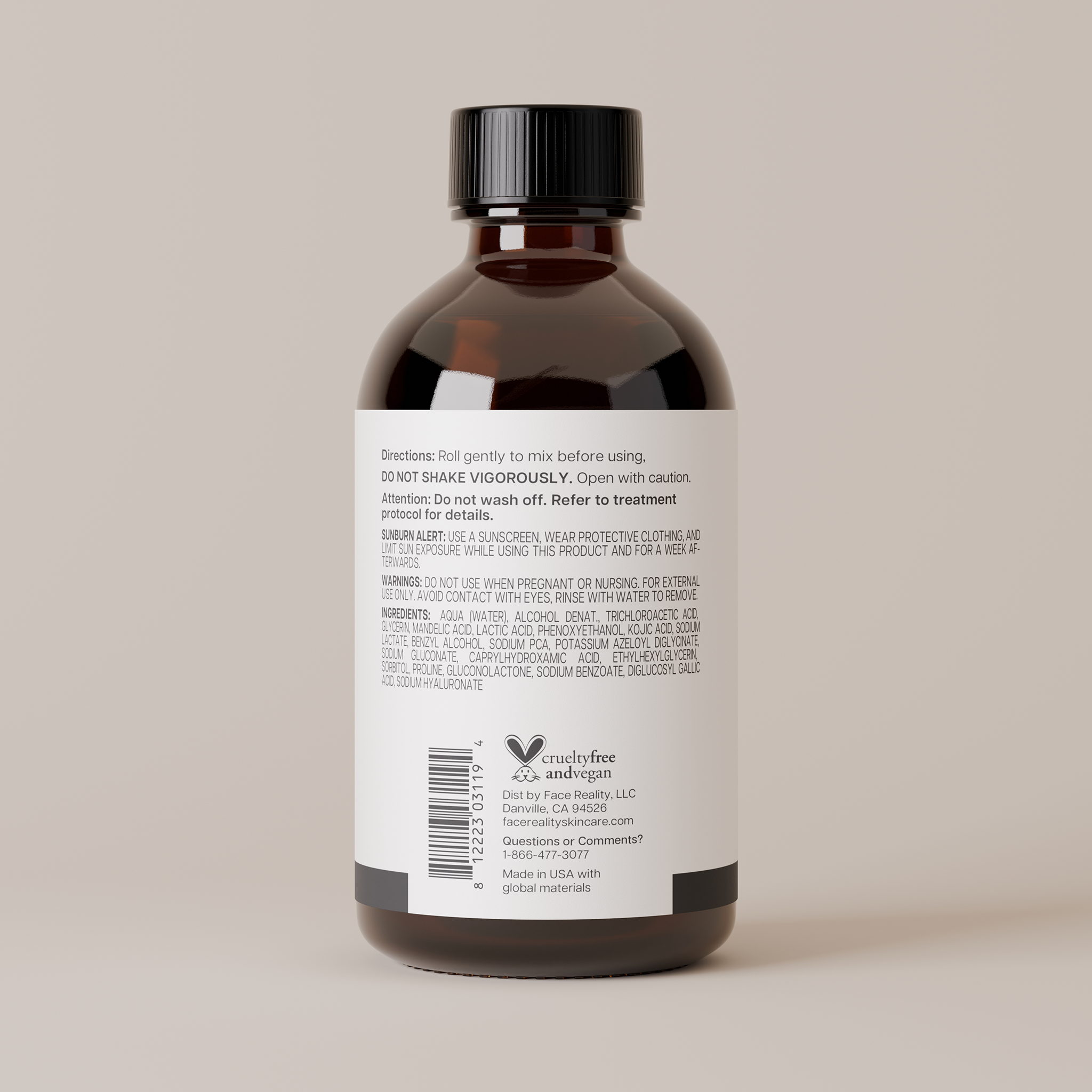 Face Reality Skincare Clear Skin Peel #3