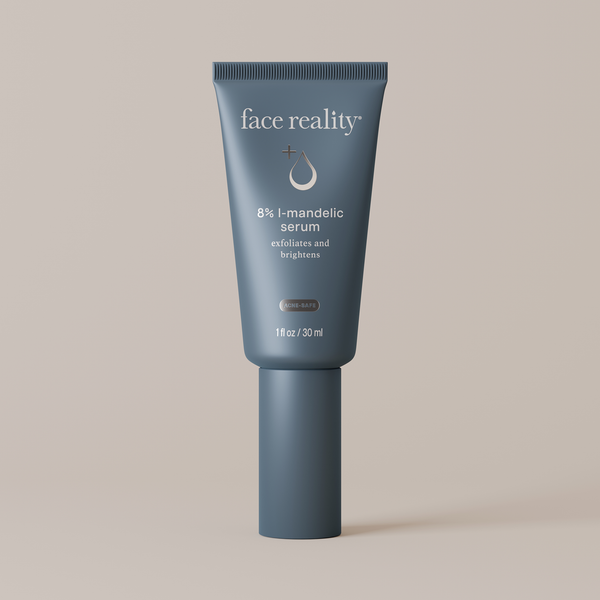 Face Reality 8% L-Mandelic Serum – 30ml | Gentle Yet Powerful Exfoliating Treatment for Clear, Radiant Skin