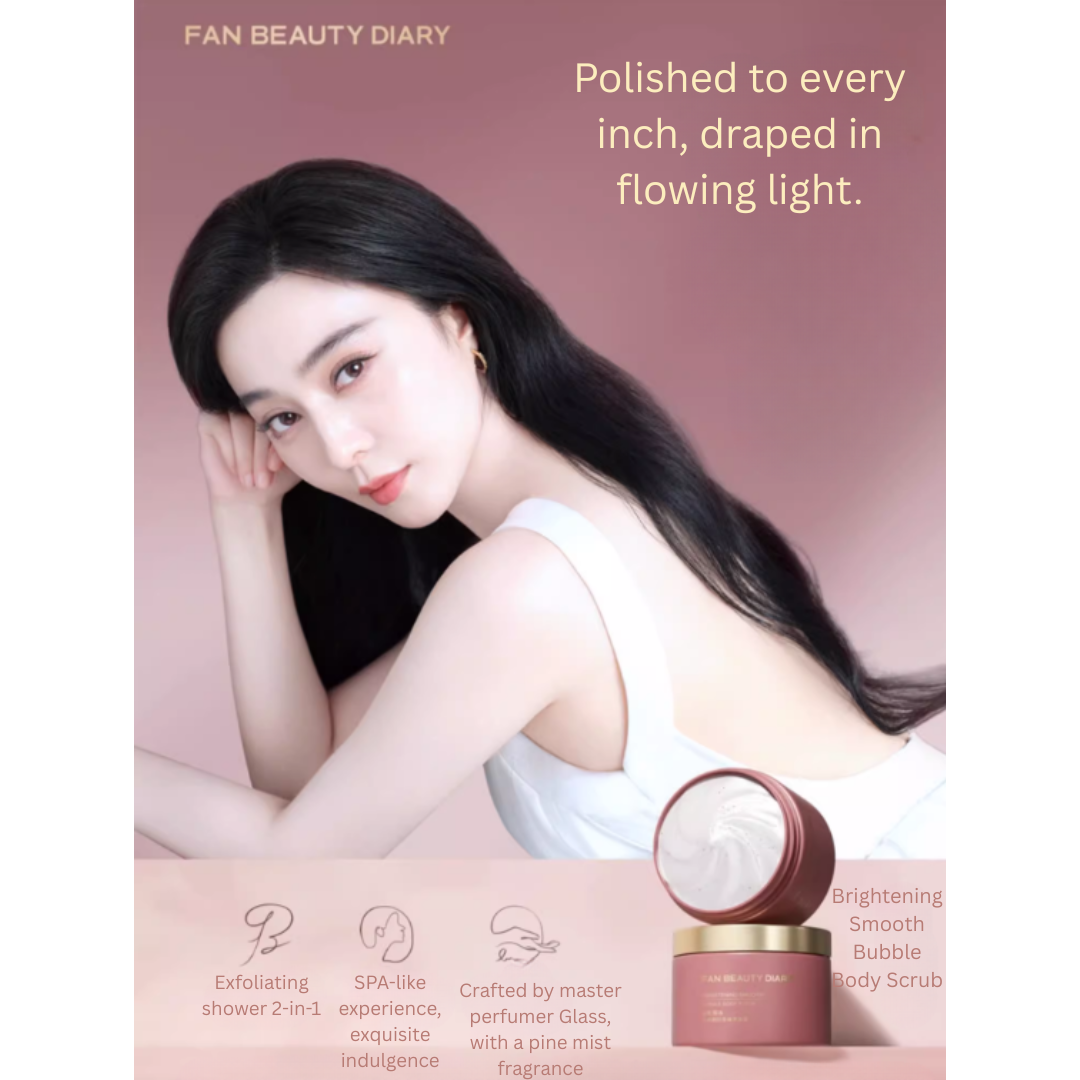 Fan Beauty Diary Brightening Smooth Bubble Body Scrub 300g – Brightening Skin