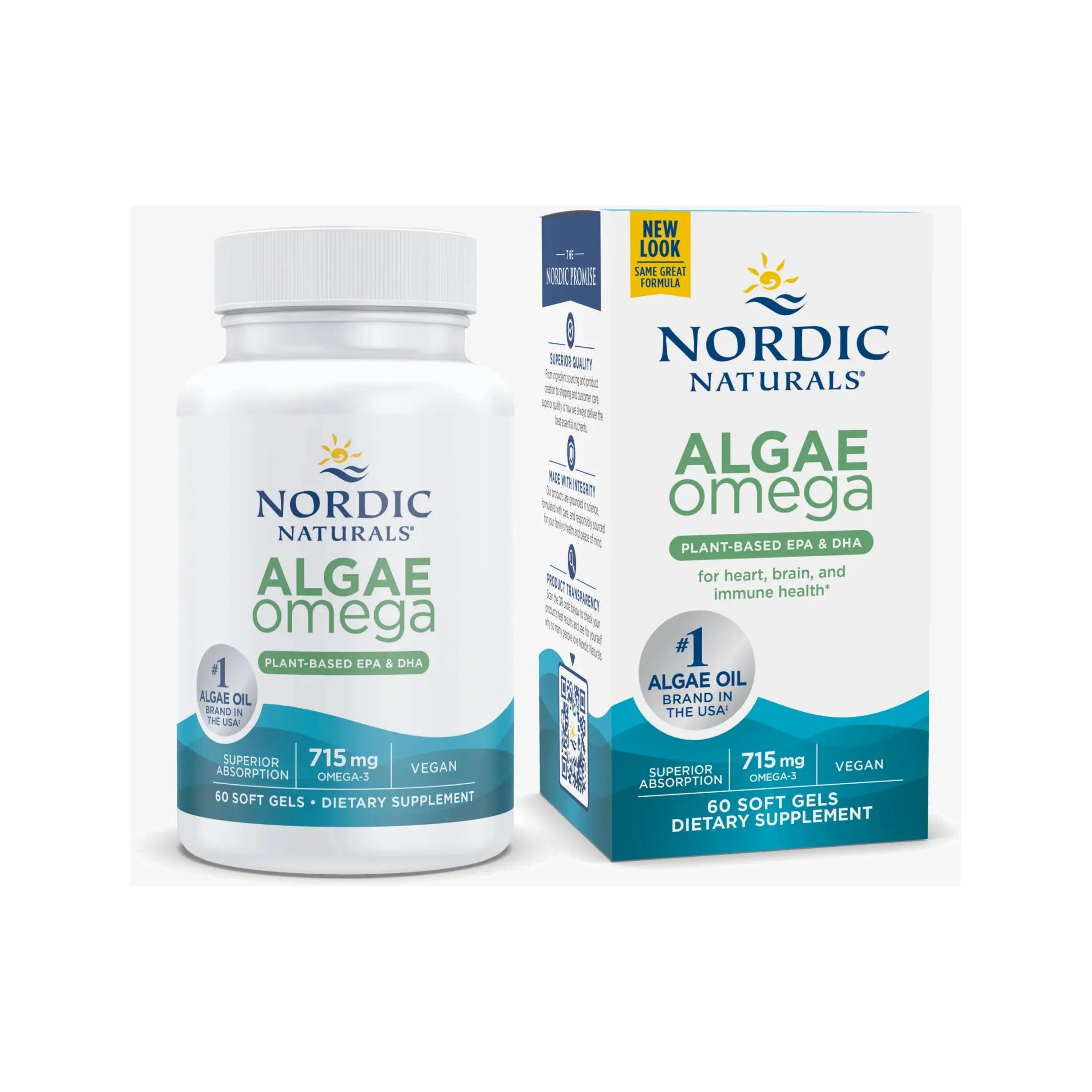 NORDIC NATURALS Algae Omega - 60 Count