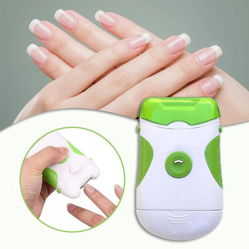 Portable Electric Nail Trimmer 1 Pc - Precise Filing Shine