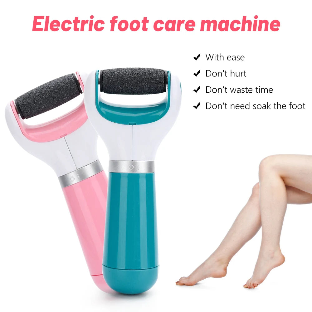 Portable Electric Foot & Heel Care Tool – USB Rechargeable Pedicure Set for Smooth Feet, Heels & Toes