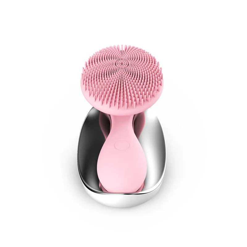 SJ01 Sonic Silicone Facial Brush - Deep Cleanse And Glow