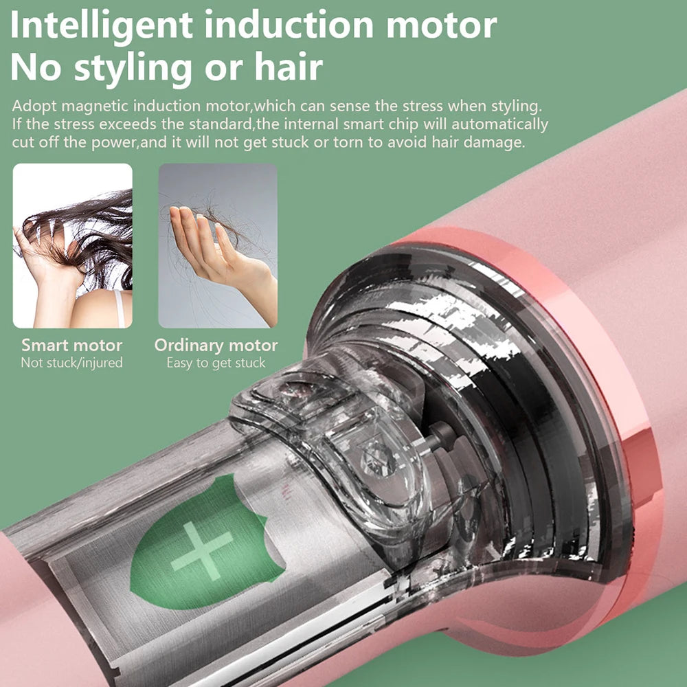 Automatic Hair Curler Ceramic Auto Rotate - Salon Curls