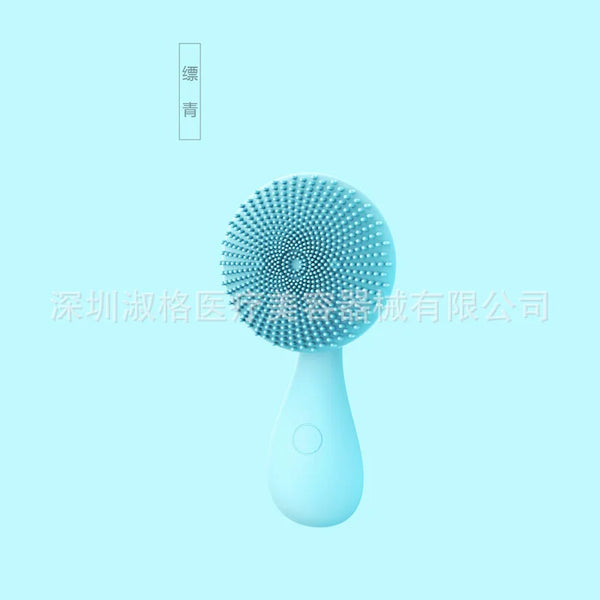 SJ01 Sonic Silicone Facial Brush - Deep Cleanse And Glow