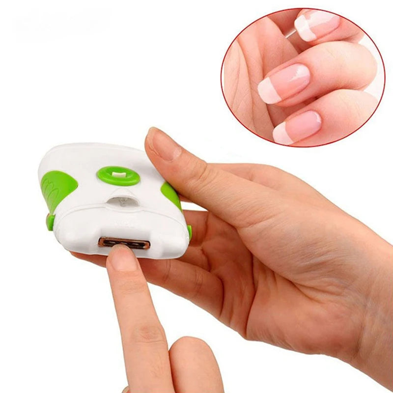 Portable Electric Nail Trimmer 1 Pc - Precise Filing Shine