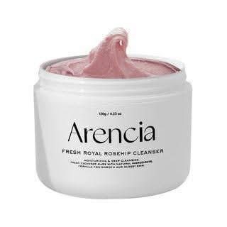 Arencia Fresh Royal Rosehip Rice Mochi Cleanser - 120g | Vegan & Gentle Deep Cleansing