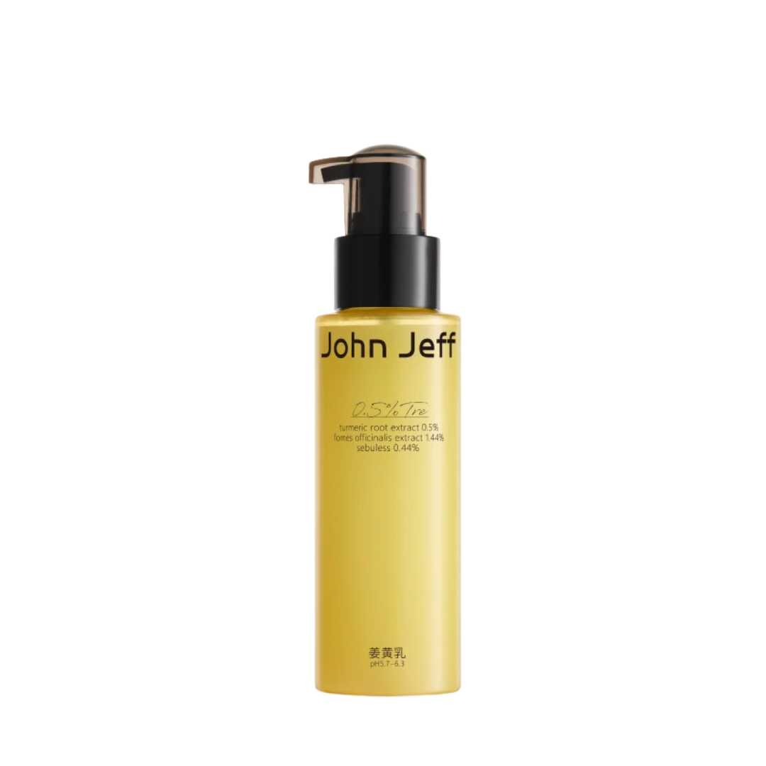 John Jeff Turmeric Lotion 120g – Oil Control & Soothing Emulsion