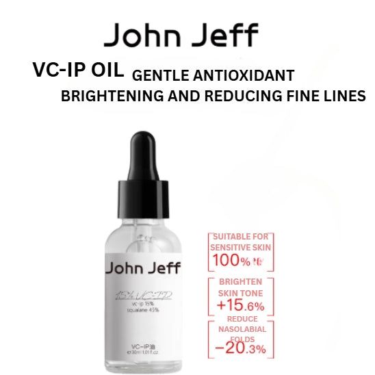 John Jeff VC-IP Oil 30ml – Brightening & Barrier Support