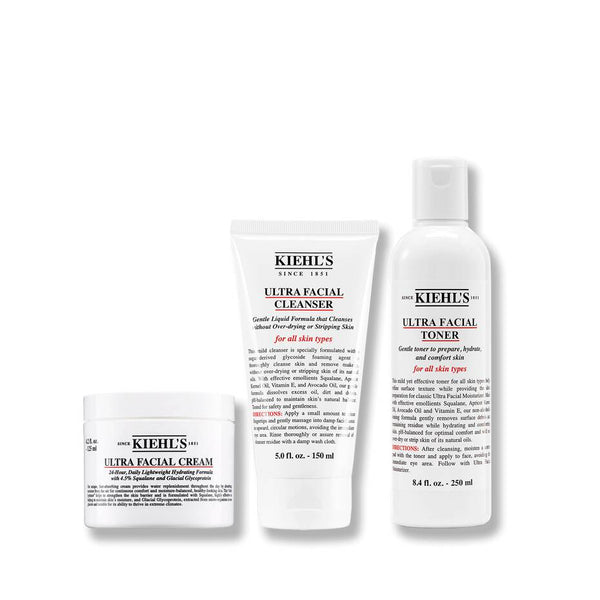 Kiehl’s Ultimate Hydration Set 3 Piece Set - Soft Skin