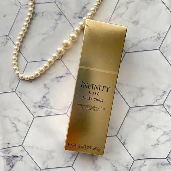 Kosé Infinity Prestigious Beauty Eye Zone Serum – 25g | Firming, Brightening Eye Treatment for Fine Lines & Radiance