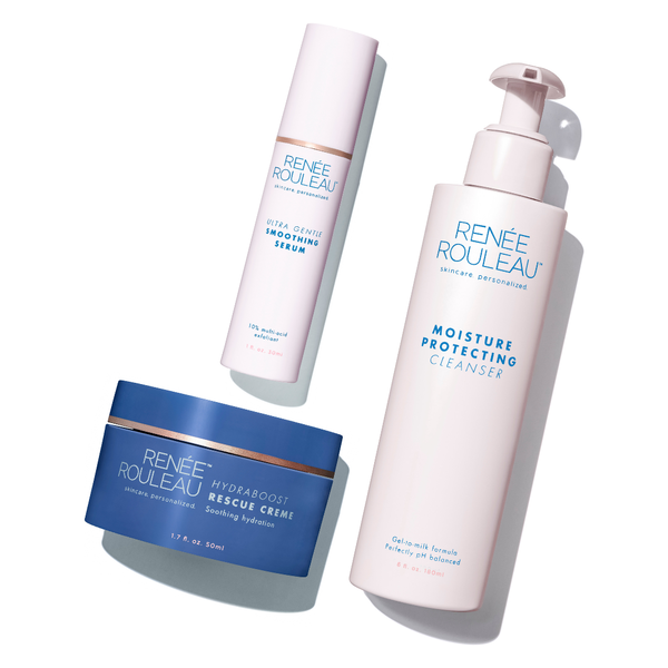 Renee Rouleau The Basic Skin Care Collection: Skin Type 5 | Soothing Daily Routine for Redness, Sensitivity &amp; Uneven Texture
