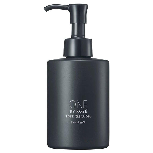 One By Kosé Pore Clear Cleansing Oil – 180ml | Deep Pore Purifying & Moisturising Oil Cleanser with Green Floral Scent