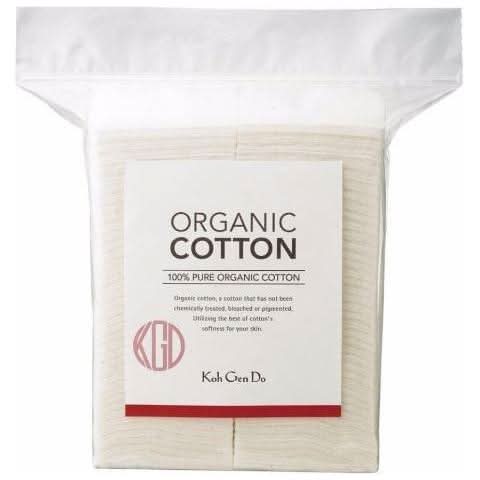 Koh Gen Do Pure Certified Organic Cotton – 80 Pads | Ultra-Soft, Chemical-Free