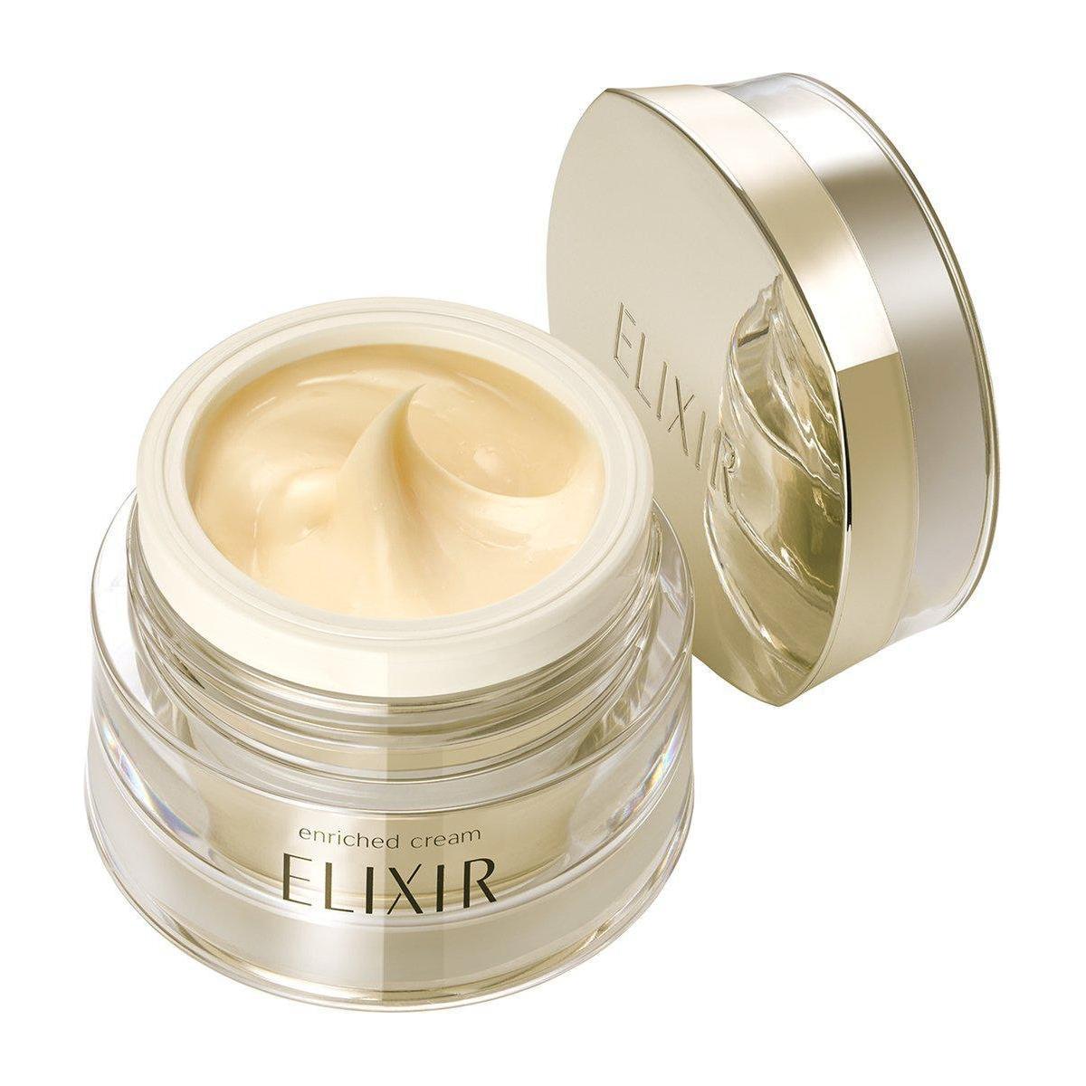 Shiseido Elixir Superieur Enriched Cream – 45g | Intense Overnight Firming & Hydration