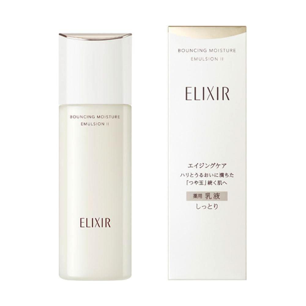 Shiseido Elixir Bouncing Moisture Emulsion – 130ml | Anti-Aging Face Milk for Firm, Hydrated Skin