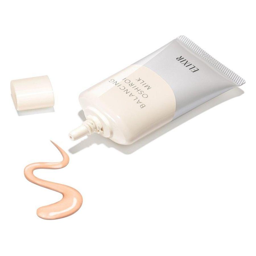 Shiseido Elixir Reflet Balancing Oshiroi Milk C SPF 50+ PA++++ – 35g | Pore-Blurring Tinted Moisturizer