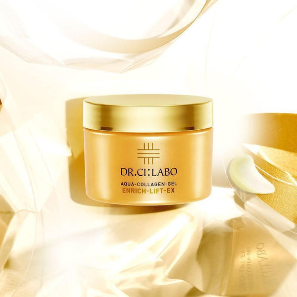 Dr.Ci:Labo Aqua Collagen Gel Enrich Lift Ex – 50g / 120g / 200g | Anti-Aging Firmness, Tightening & Hydration