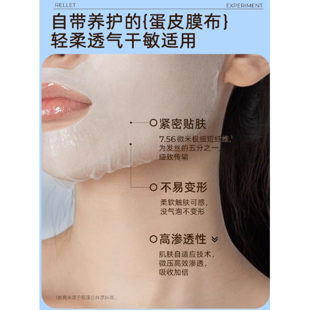 Rellet Hyaluronic Acid Mask 28g X 5 Pack – Hydration & Radiance