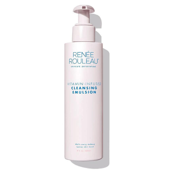 Renee Rouleau Vitamin-Infused Cleansing Emulsion – 180ml | Gentle, Nourishing Cleanser for Dry &amp; Sensitive Skin