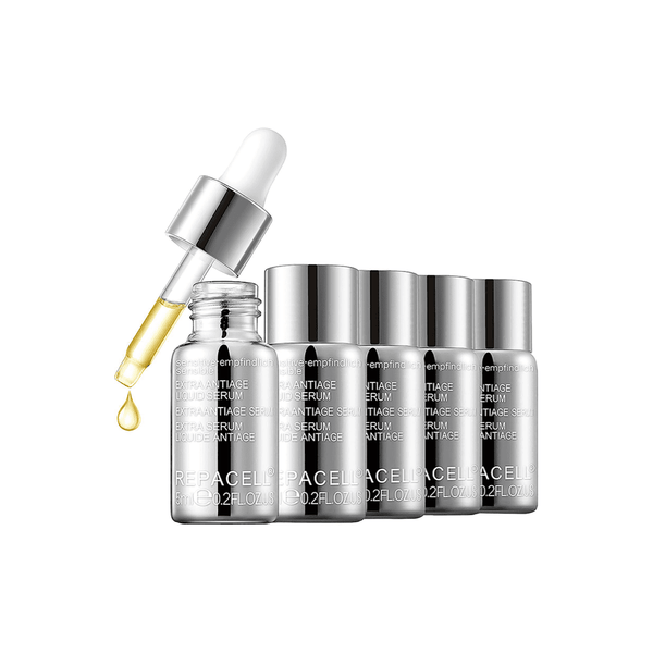 REPACELL Extra Anti-Age Liquid Serum 25ml – Intensive Firming & Wrinkle-Reducing Treatment ✨ - 5ml x 5 vials