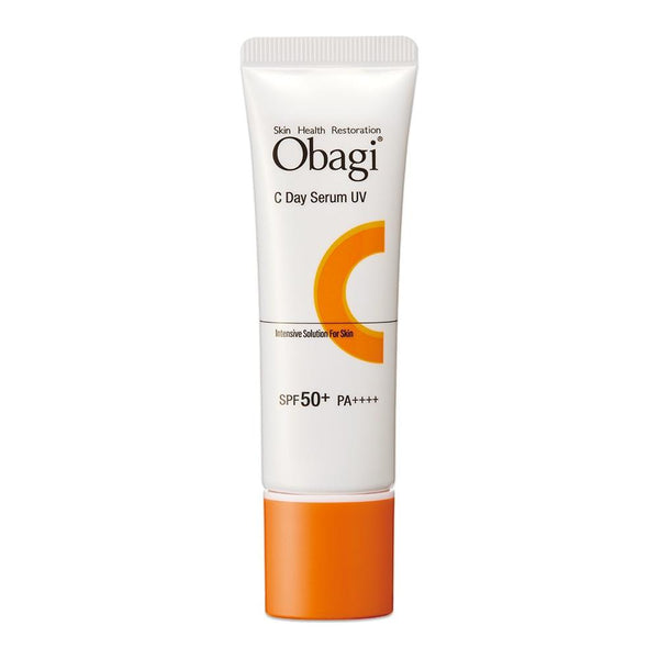 Rohto Obagi C Day Serum UV Sunscreen Emulsion SPF 50+ – 30g | Brightening, UV-Protecting & Tone-Up Sunscreen Base