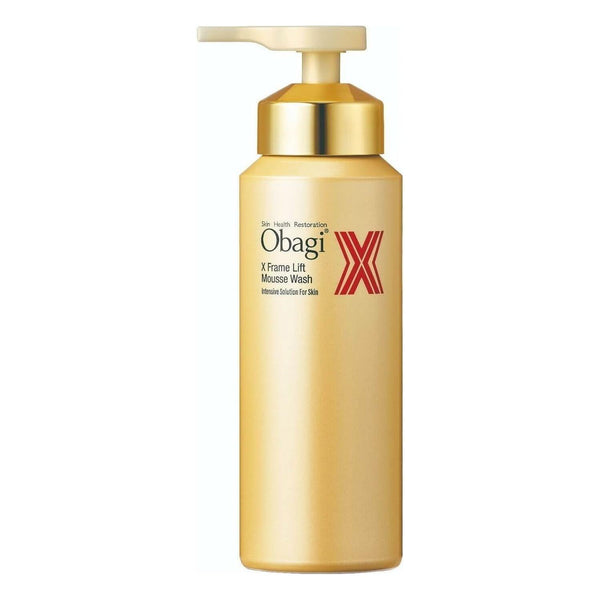 Rohto Obagi X Boost Mousse Wash Foam Cleanser – 150g | Anti-Aging, Firming & Deep-Cleansing Carbonated Foam